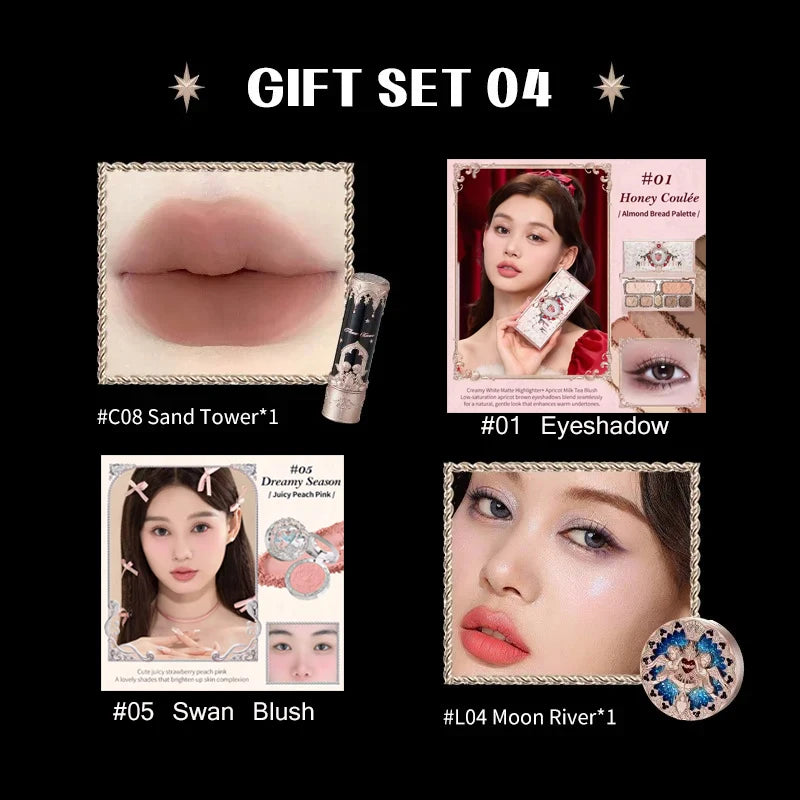 Flower Knows Little Angel Collection Makeup Set - All-in-One Gift Box