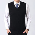 Men'S Casual Sweater Vest Warm Comfortable Autumn Winter Fashion Outerwear