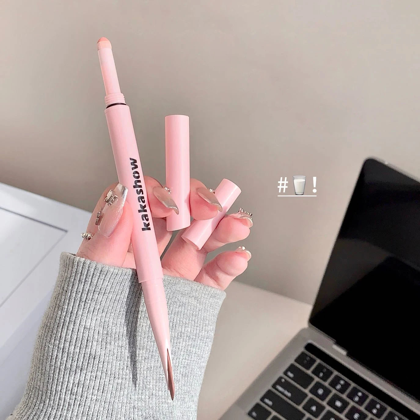 Meniscus Double-end Lying Silkworm Eyeliner Pencil Diamond Glitter Matte Eyeshadow Pen Brightening Cream Shadow Highligh Makeup