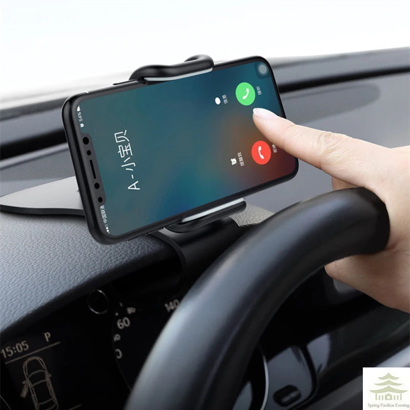 Universal 360 Rotatable Car Phone Holder Dashboard Stand Auto Grip Bracket for Mobile Phones Cell Phone Support Rack