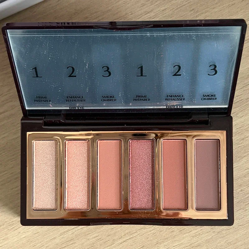 CT Eye Shadow Natural Base Makeup A Plate of Multi-purpose High Light Eye Shadow Eye Details Cool Summer Lip Gloss Makeup Suit
