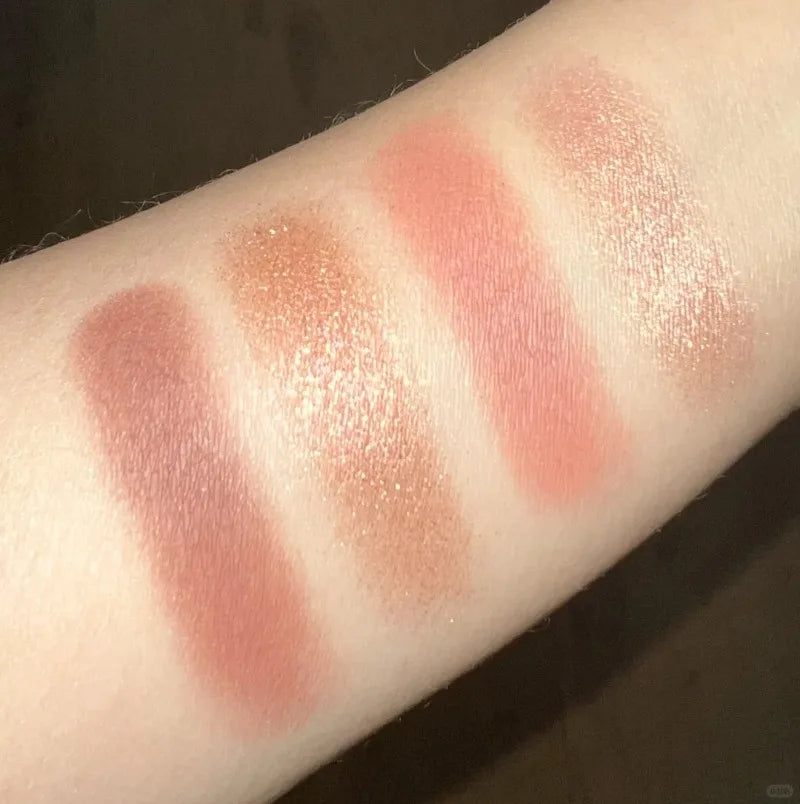 Charlotte Tilbury PILLOW TALK Series Soft Heart Double Color Powder Blusher Color Plate Hot Color Code First Love Sex on Fire