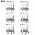 1-20pcs Multi-Function Leg Edge Clips Invisible Trouser Legs Fixing Clips for Instant Shortening,Transparent and Decorative