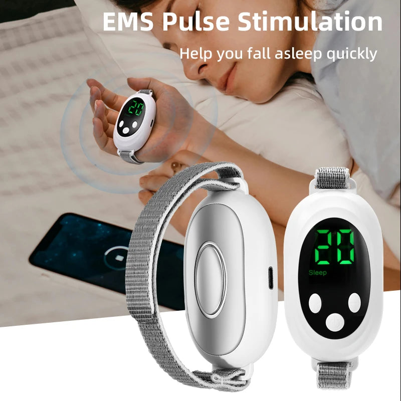 Two Modes, 20 Levels Of Intensity, Intelligent Sleep Device, Anxiety Relief, Neurological Sleep, Insomnia, And Soothing Device,