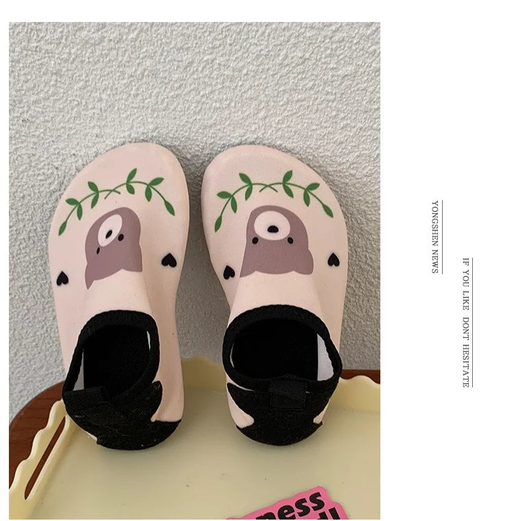 Baby Boys Beach Shoes Girl Children Print Waterproof Sports Sneakers Swimming Aqua Barefoot Shoes Indoor Kids Outdoor Slippers