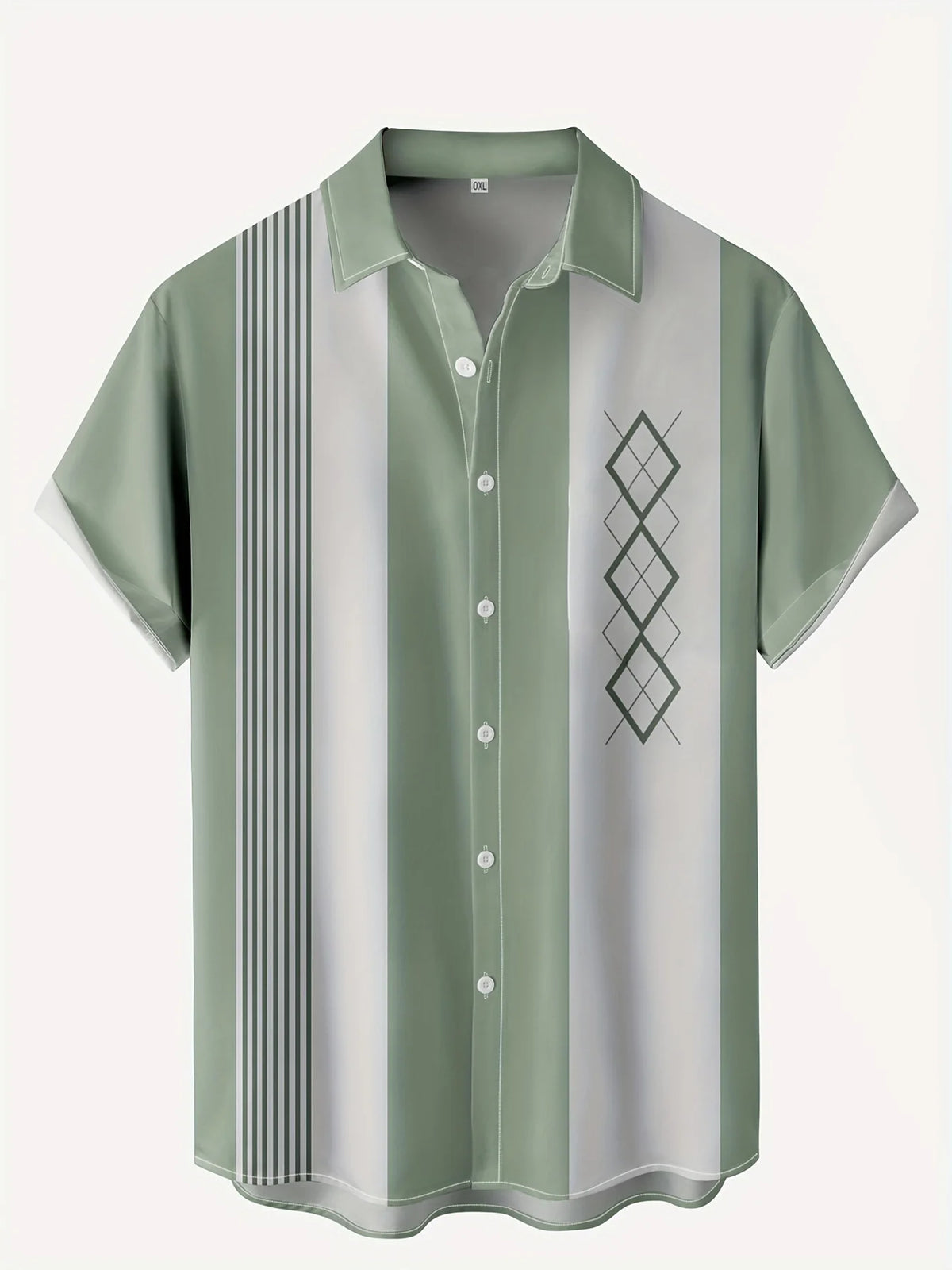 Men's Vintage Hawaii Casual Short Sleeve Shirt - Breathable Print
