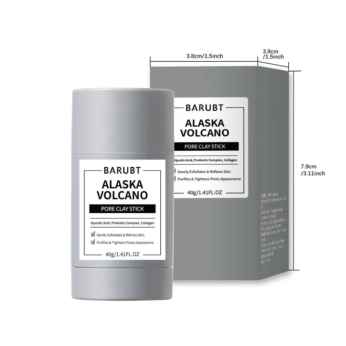 Remove Blackhead Acne Mugwort Solid Mask Cleans Pores Stick Facial Blemish Black Dots Shrink Pores Korean Skin Care Products