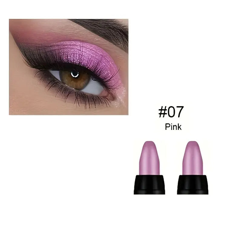Pearlescent Eyeliner 16 Colors Waterproof Glitter Long Lasting Non Smudge For All Day Glam