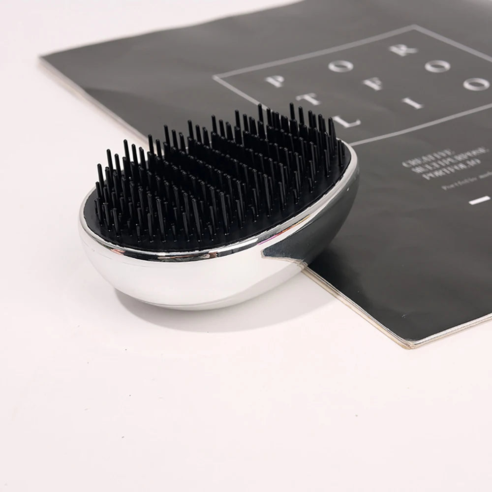 Electroplating Magic Hairbrush Detangling Anti-Static  Scalp Massage Comb Portable Exfoliating Hairdressing Styling Tools