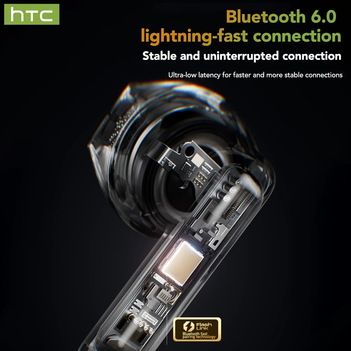 Sliding Cover Bluetooth Headphones Wireless Earbuds 30Hrs Playback Earphones AI Translation Headset Clear Sound Noise Cancelling