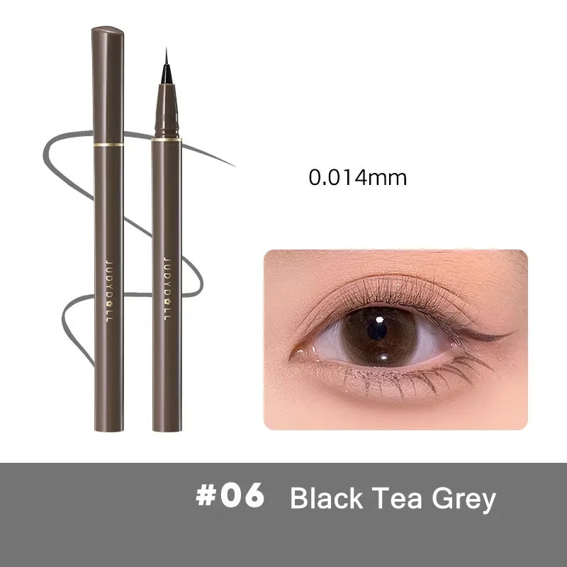 Judydoll Ultra-Fine Liquid Eyeliner Pen Matte Lying Silkworm Eye Lash Pencil Fast Dry Smooth Lasting Eye Shadow Stick Makeup