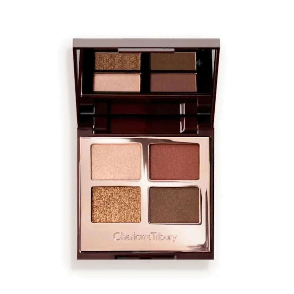 Charlotte Tilbury Super Nudes Easy Eye Palette Luxury Mini 6-shade Nude Eyeshadow Palette Satin-matte Shimmer Metallic Finishes