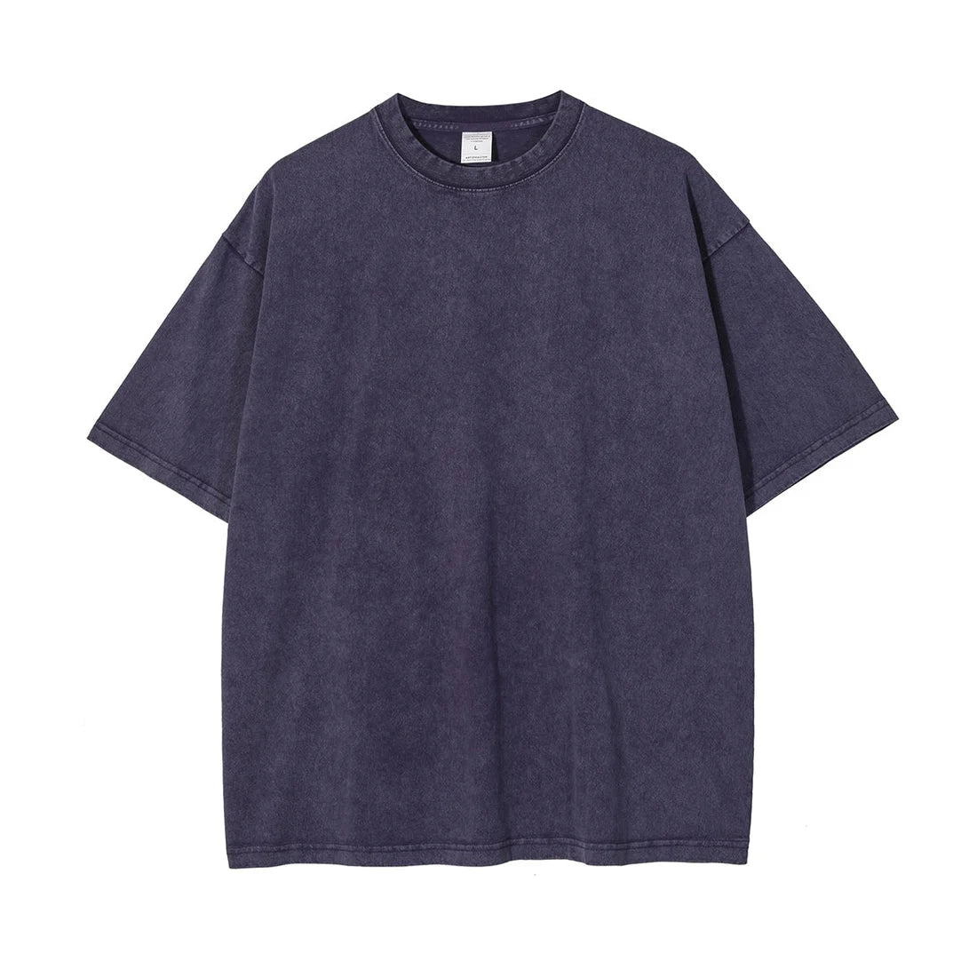 Men's Oversized Cotton T-Shirt - Short Sleeve Vintage Y2K Style