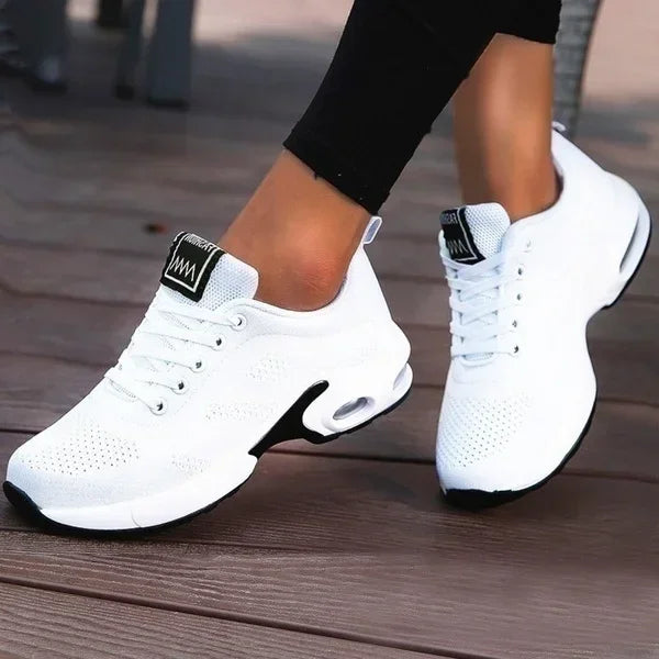 Uzzdss Customizable Women's Casual Lace Up Sneakers With Tailor Made Fit For Modern Women