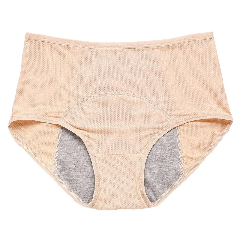 Leak Proof Menstrual Panties Plus Size L-8Xl Underwear Period Physiological Pants Women'S Waterproof Briefs Female Lingerie