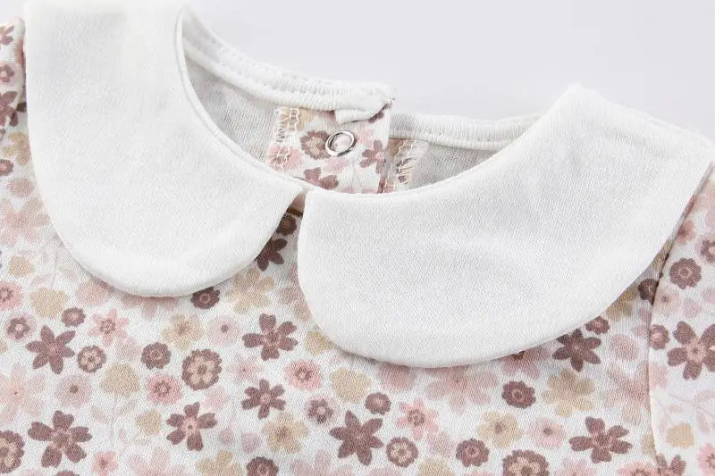 Unisex Bodysuits 4/5PCS Cotton Newborn Baby Girl Clothes Set Short Sleeve Print Baby Boy Clothes Summer Solid Color Bebes