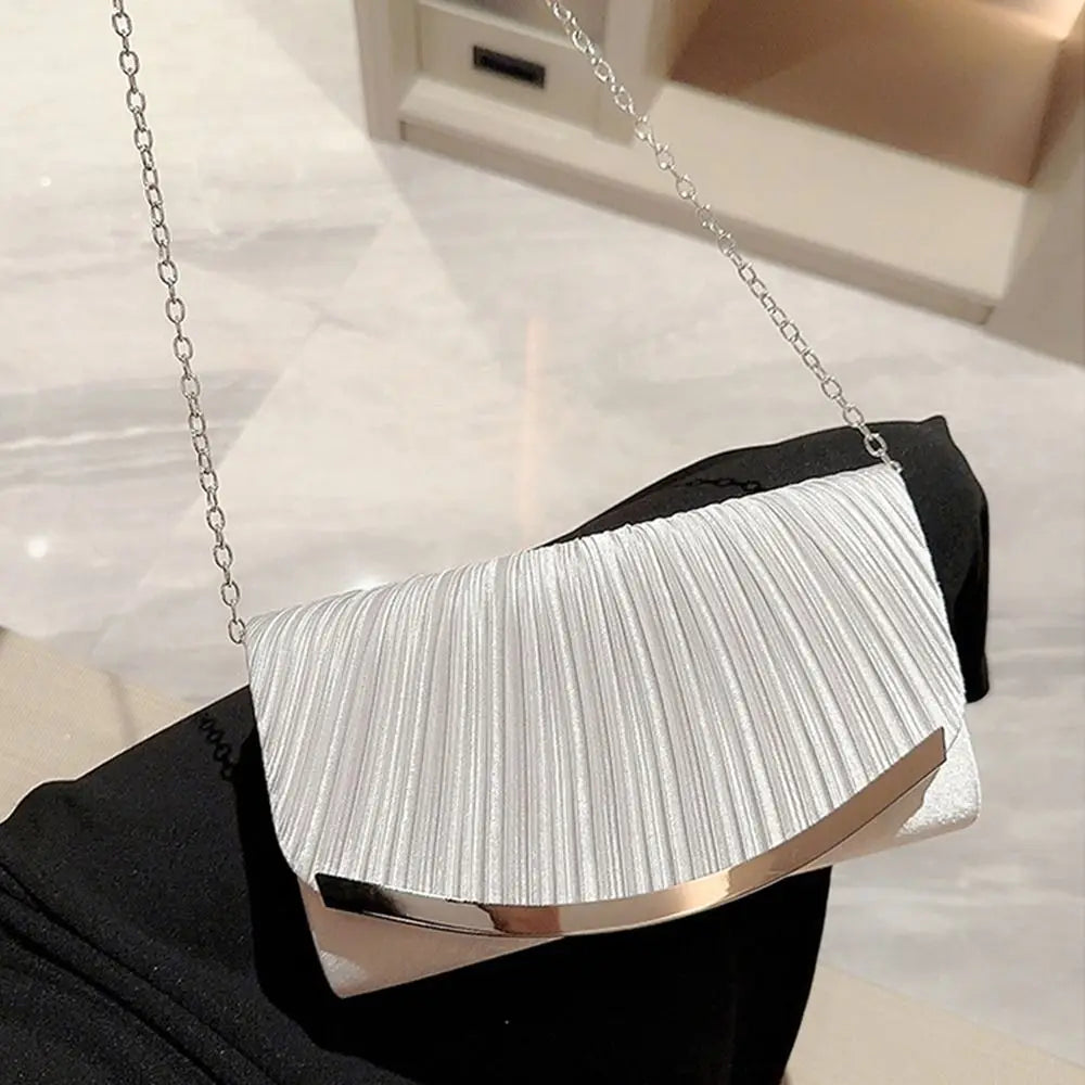 Elegant Glitter Evening Bags Chain Sequins Clutches Shoulder Bag Women Ladies