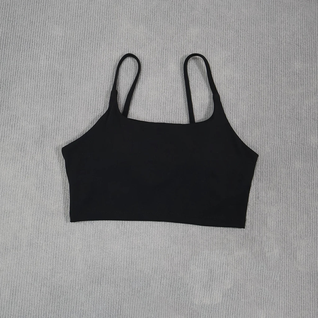 Ctenkevet Women's Push-Up Gym Workout Yoga Bra Female Backless Shockproof Fitness Crop Top Sports Underwear Woman