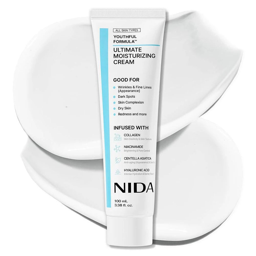 Korea Nida Moisturizing Ultimate Cream Daily Facial Skin Care Tighten Shrink Pores Improve Fine Lines Rejuvenating Facial Skin