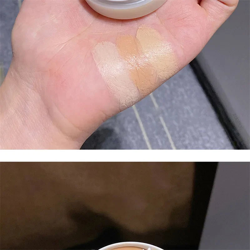 3/6-color Concealer Palette with/No Brush Cream Texture Moisturizer Concealer Modify Enhance Contours Lasting Makeup Waterproof