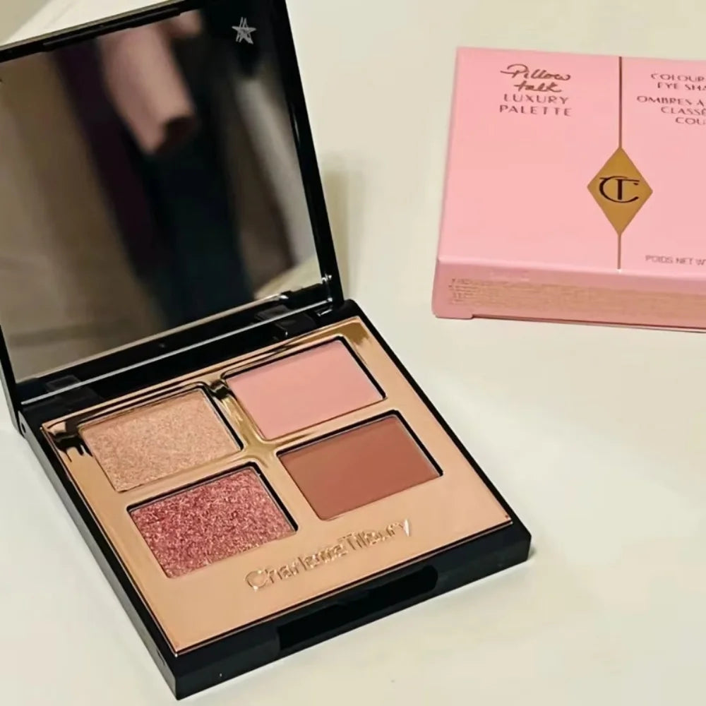 Charlotte Tilbury Eye Shadow 4-colors 6-colors 7-colors 9-colors Super Nudes Easy Eye Push Up Lashes Lasting Natural Cosmetics