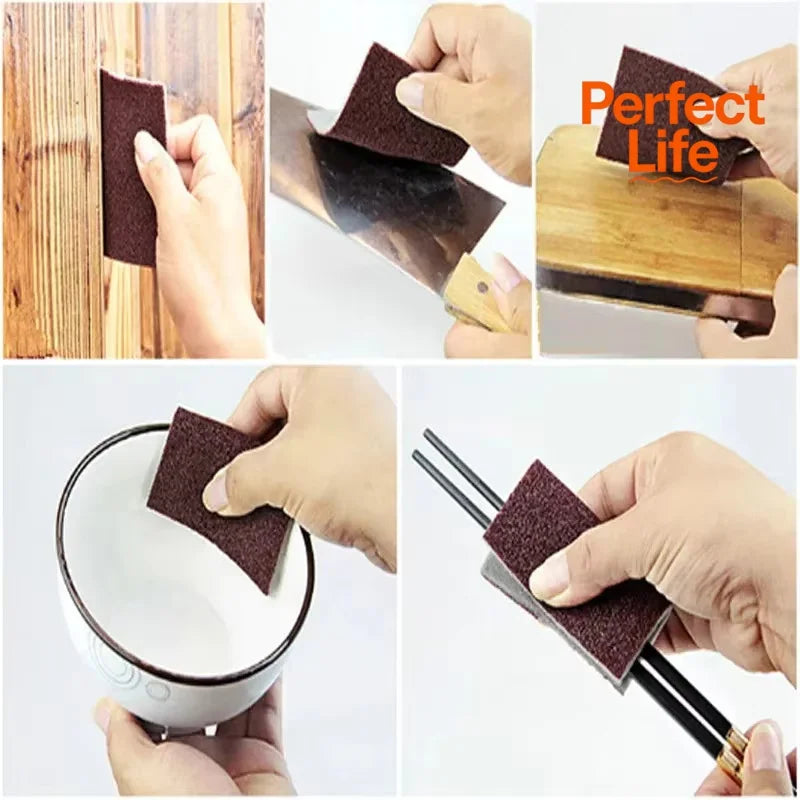 Kitchen Brush Magic Melamine Carborundum Eraser for Pan Pot Dish Kitchen Utensils Household Cleaning Items