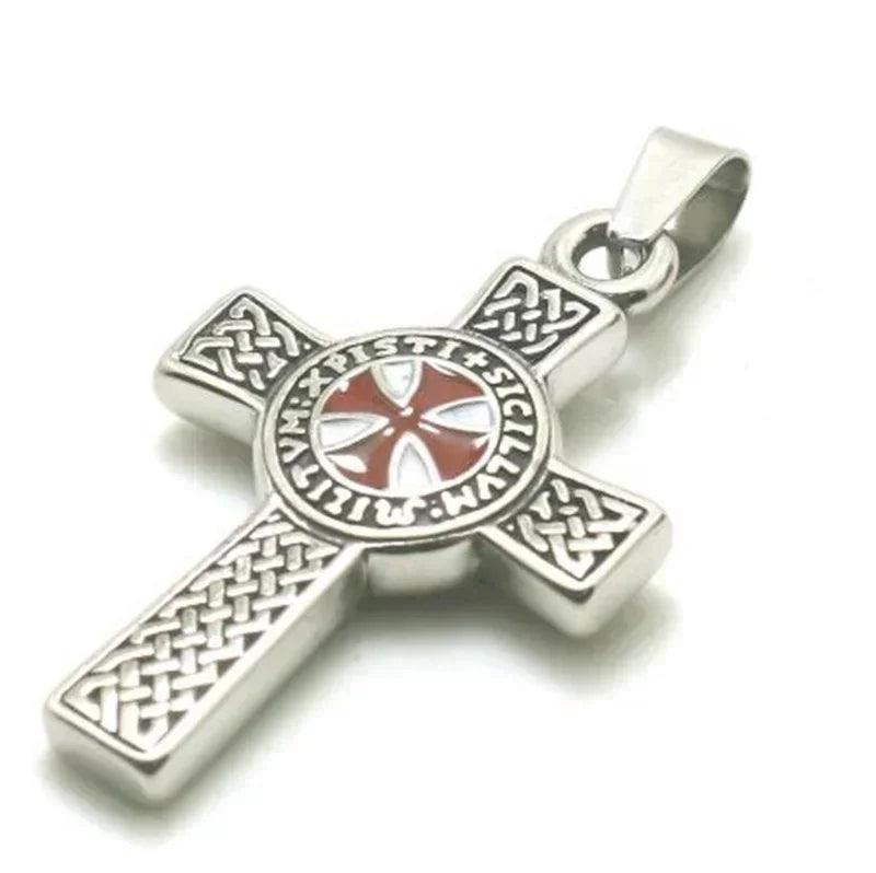 Christian Jesus Portrait Iced Out Necklace Pendant For Men And Women Cross Catholic Amulet Jewelry