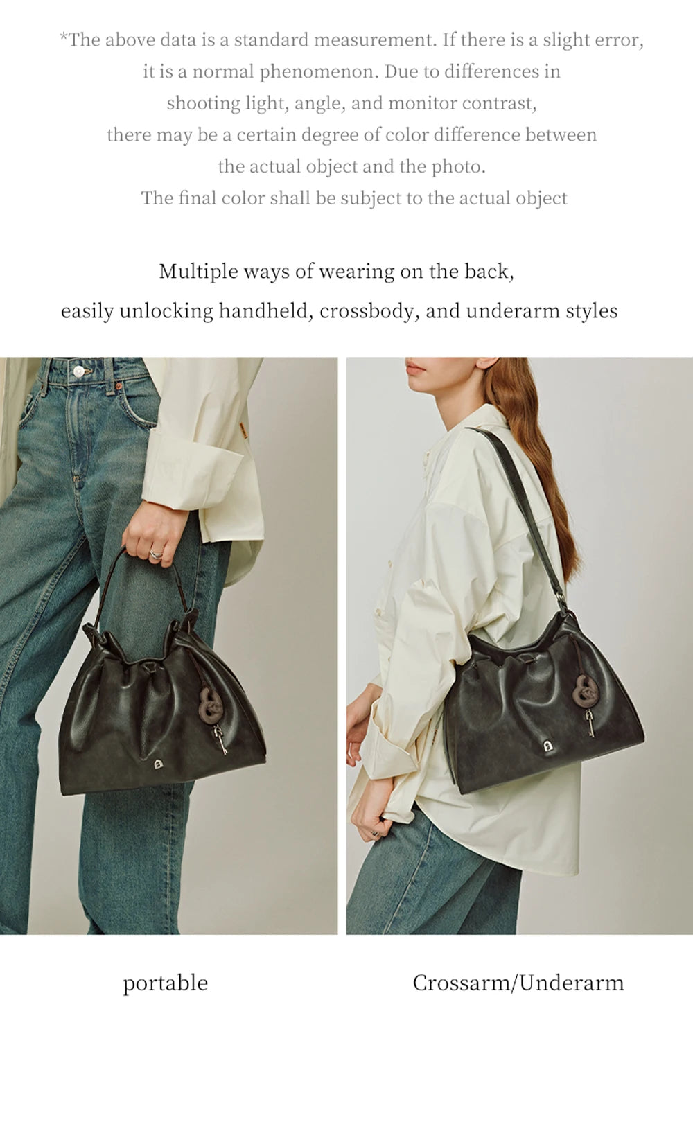 LA FESTIN Original Brand Women's Bag 2025 New Fashion Leather Shoulder Bag Lady Handbag Large Capacity Bag Crossbody Bag