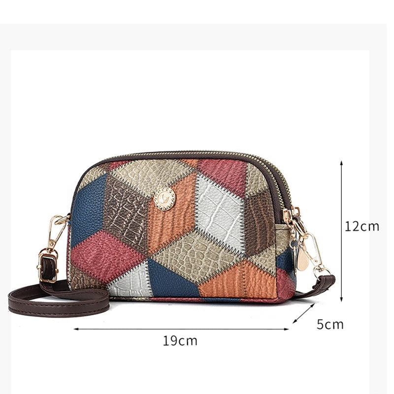 Crossbody Shoulder Bag High Quality PU Leather Small Handbag Summer Women's Luxury Design Shell Bag Female Crossbody Bag Tote