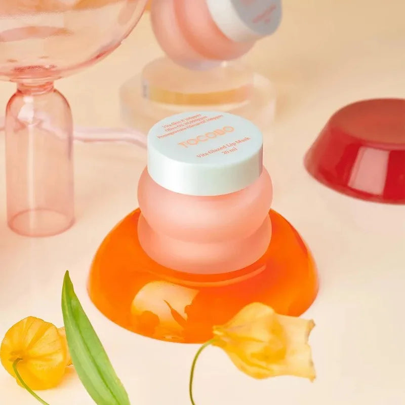 South Korean Skincare Brand Tocobo Ice Cream Texture Lip Mask Repair Ultra Moisturizing Lip Balm Hydrating Glow Non-irritating