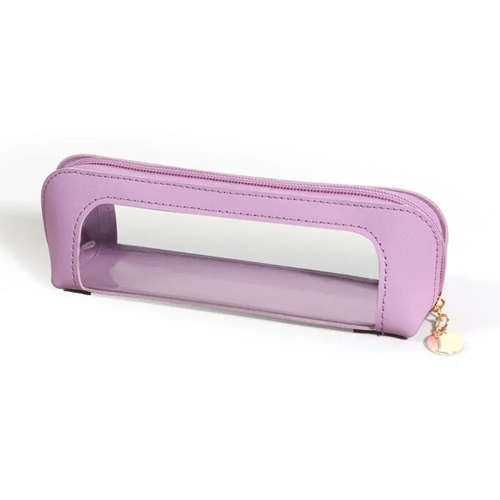 Cosmetic Bag Organizer Portable PU Leather Makeup Case For Travel Brushes And Toiletries For Travelers