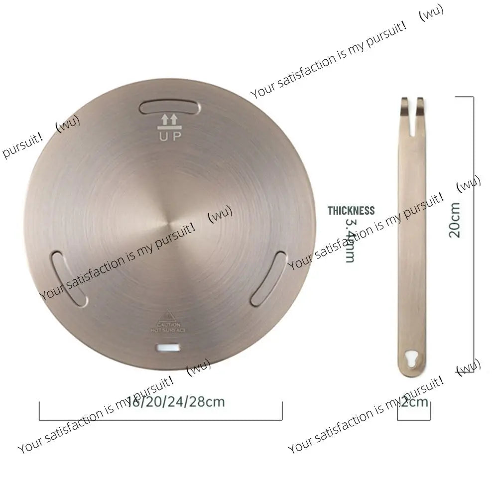 Kitchen Induction Cooker Heat Conduction Plate Stainless Steel Heat Diffuser Ring Plate Induction Cooker Stove Protector Accesso
