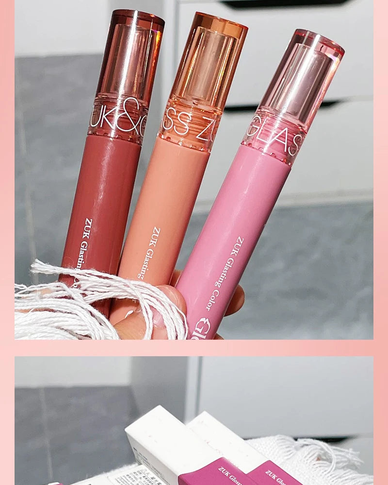 Glassy Watery Mirror Lip Gloss - Moisturizing & Glowing, for Plump Hydrated Lips, Affordable