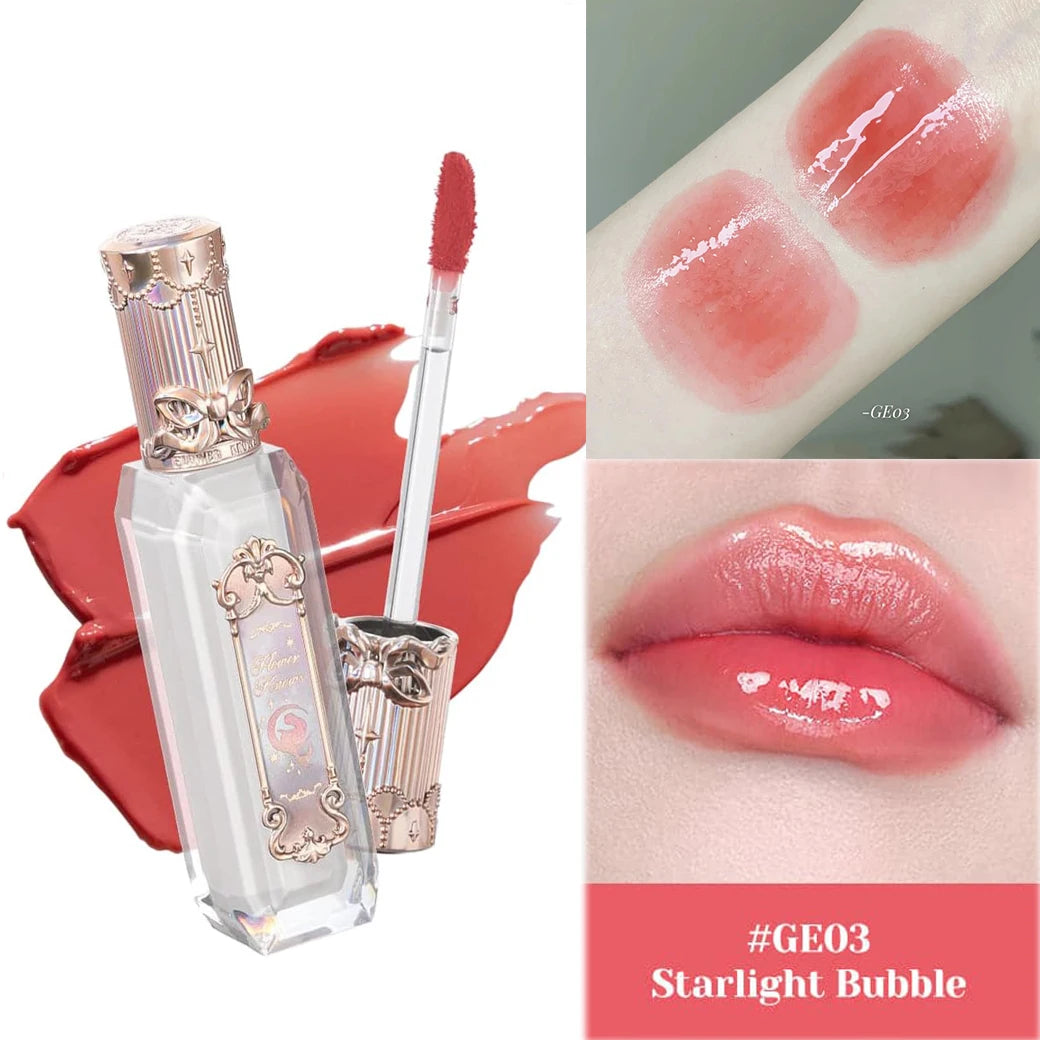 Flower Knows Lip Gloss - Vegan Hydrating Tinted Lip Oil