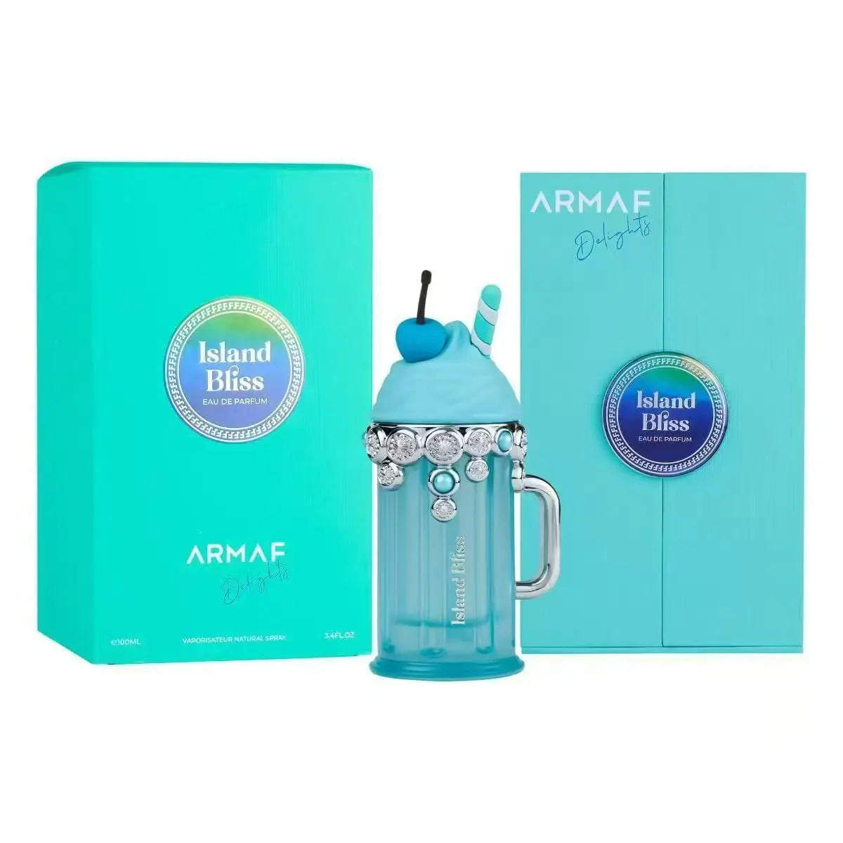 Armaf Island Bliss Eau de Parfum 3.4oz/100ml Tropical Fruity Floral Fragrance for Women Long Lasting Perfume
