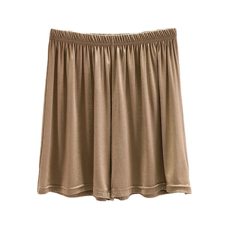 July Deer Women's High Waist Modal Wide Leg Casual Pants