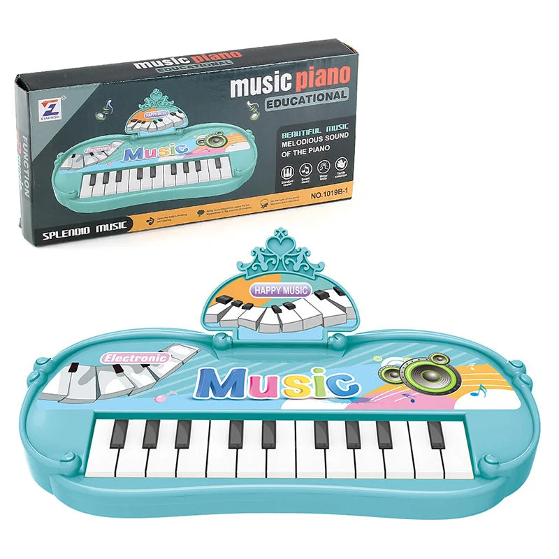 13-Key Portable Electronic Piano Toy - Educational Musical Instrument