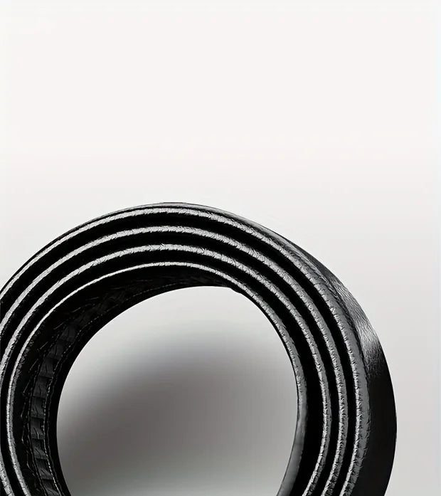 New Men's Belt Fashion Automatic Buckle Business Leather Belts For Men Jeans High Quality Strap