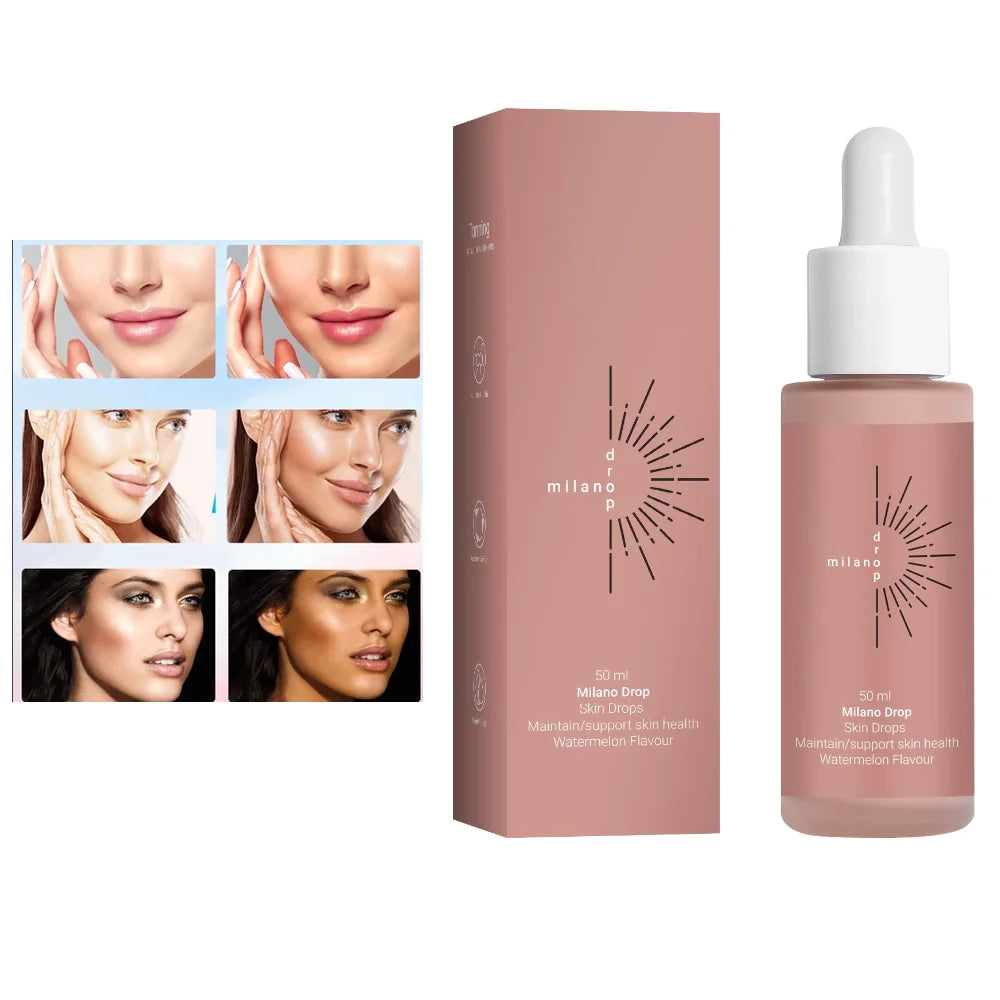30Ml Self -Tanning Drops Body Self Tanner Sunless Tanning Lotion Skin Care To Keep Skin Hydrated For Natural-Looking Tanner