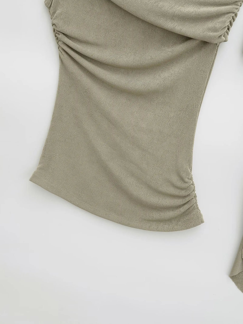 Sweet Sexy Bodycon Short Sleeve T-Shirt Shoulder Bared Pure Color Slimming Top for Trendy Women Summer Thin Fabric Cute Style