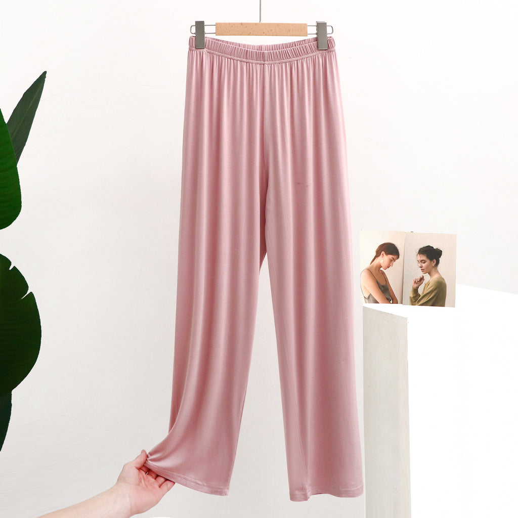 Women's Modal Pajama Pants - Lightweight Casual Sleep Bottoms
