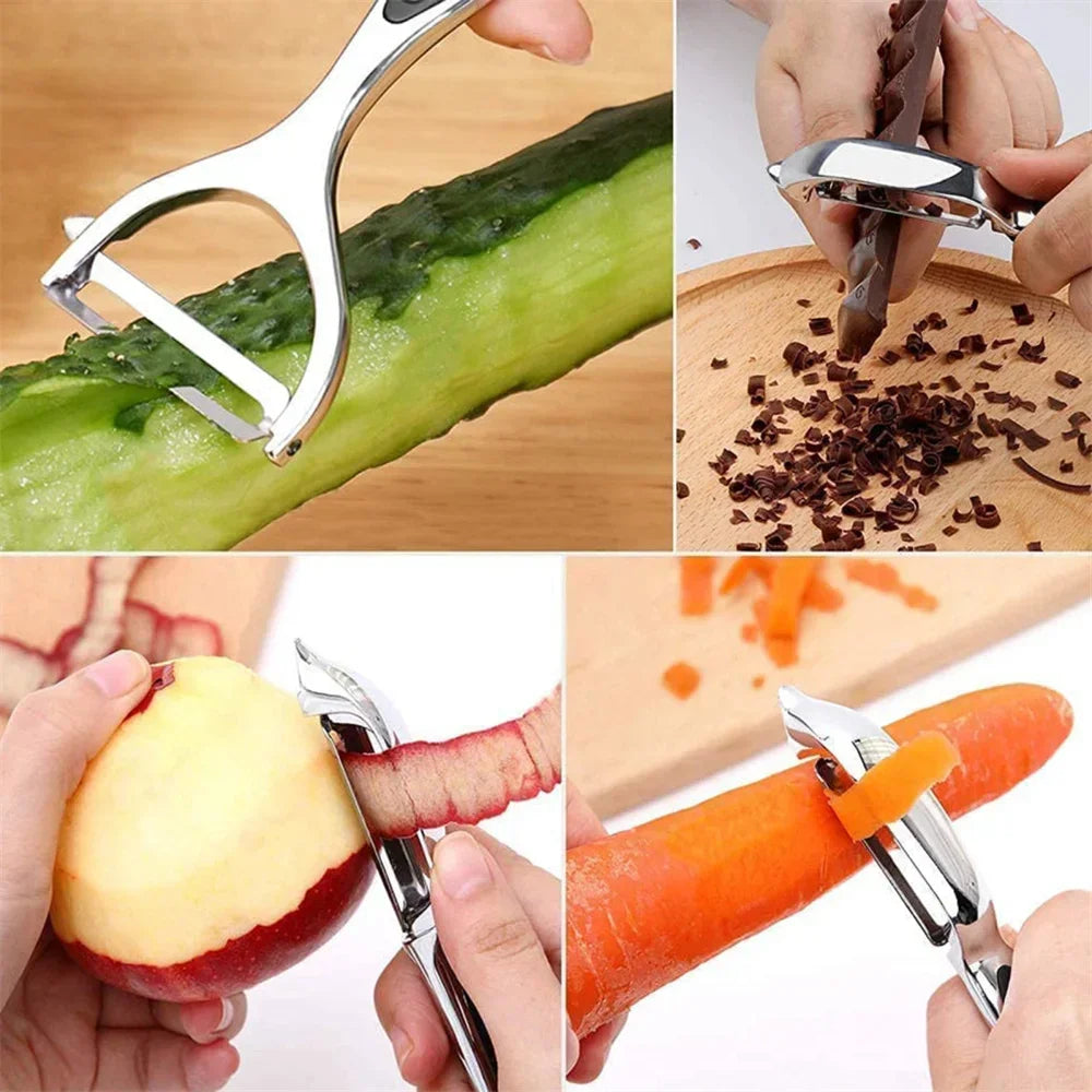 Pelador Rallador Accesorios de Cocina Artículos de Cocina y Hogar Herramientas Cortador de Verduras Frutas Zanahorias Multifunción Utensilios