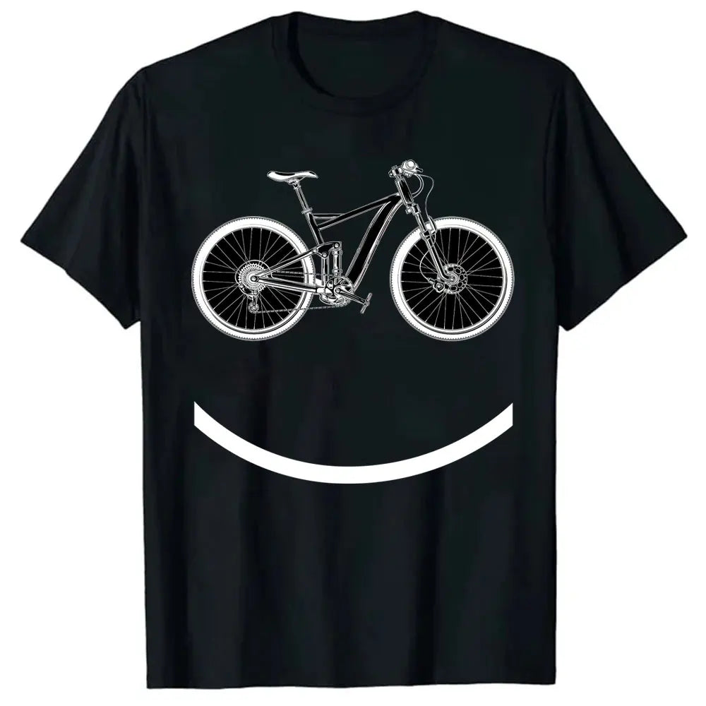 Men Clothing Mountain Bike Cycle Male Tshirts Vintage Downhill Mount Mtb Hombre Tops For Men Fashion Print Tee Roupas Masculinas