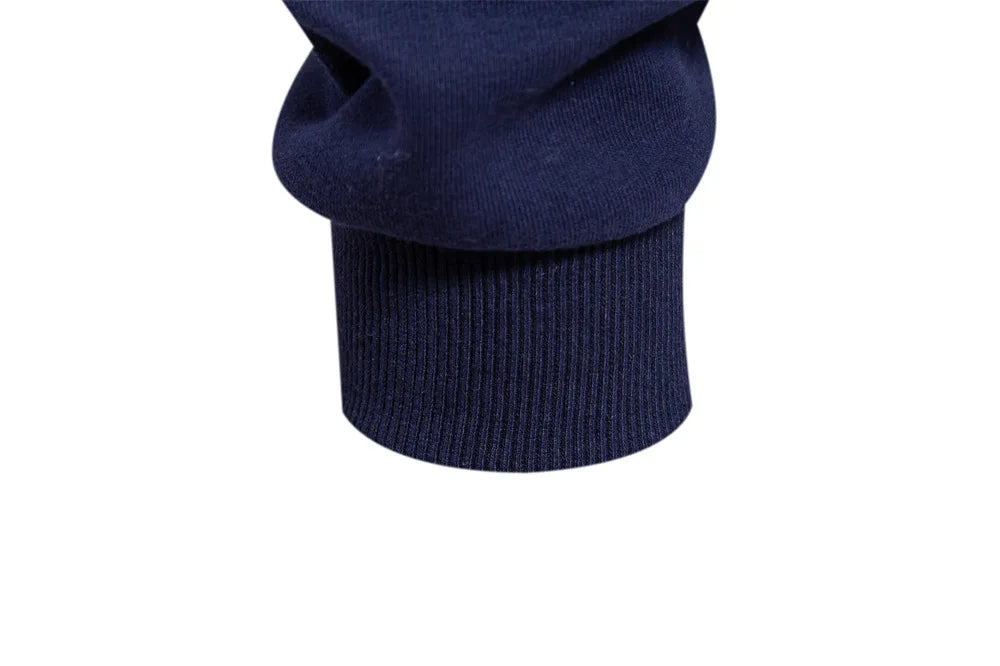 Men's Fleece Lined Hoodie Zip up Long Sleeve Stand Collar Versatile Winter Sweatshirt Business Casual Comfortable Polyester