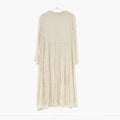 Autumn Spring Wrinkle Loose Dresses New Hot Women Cute Japan Style Retro Vintage Girls Holiday Casual Solid Apricot White Dress