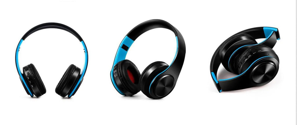 Auriculares inalámbricos dorados para hombre, audífonos estéreo con Bluetooth y micrófono incorporado, universales para Android e iOS