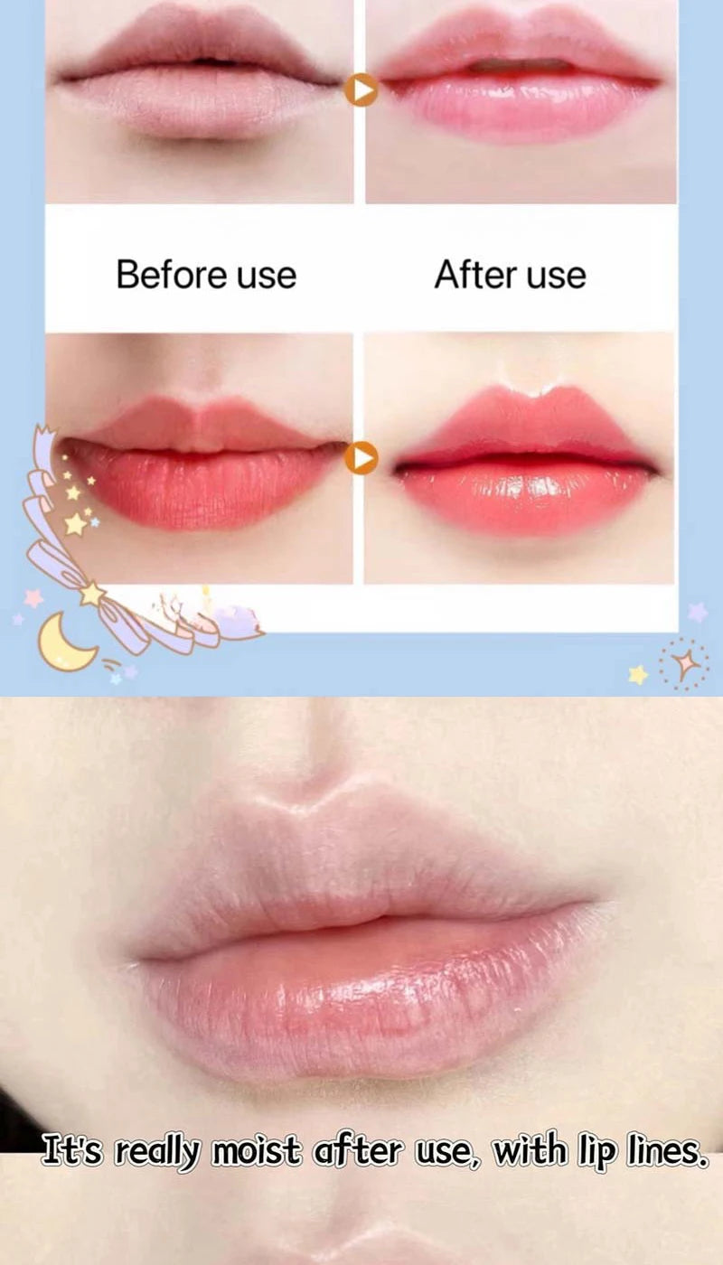 Cappuvini Lip Balm Water Light Moisturizing Hydrating Anti-Wrinkle Lip Care Korean Style Plump Lips Low Price Mirror Type Unisex Winter Essential