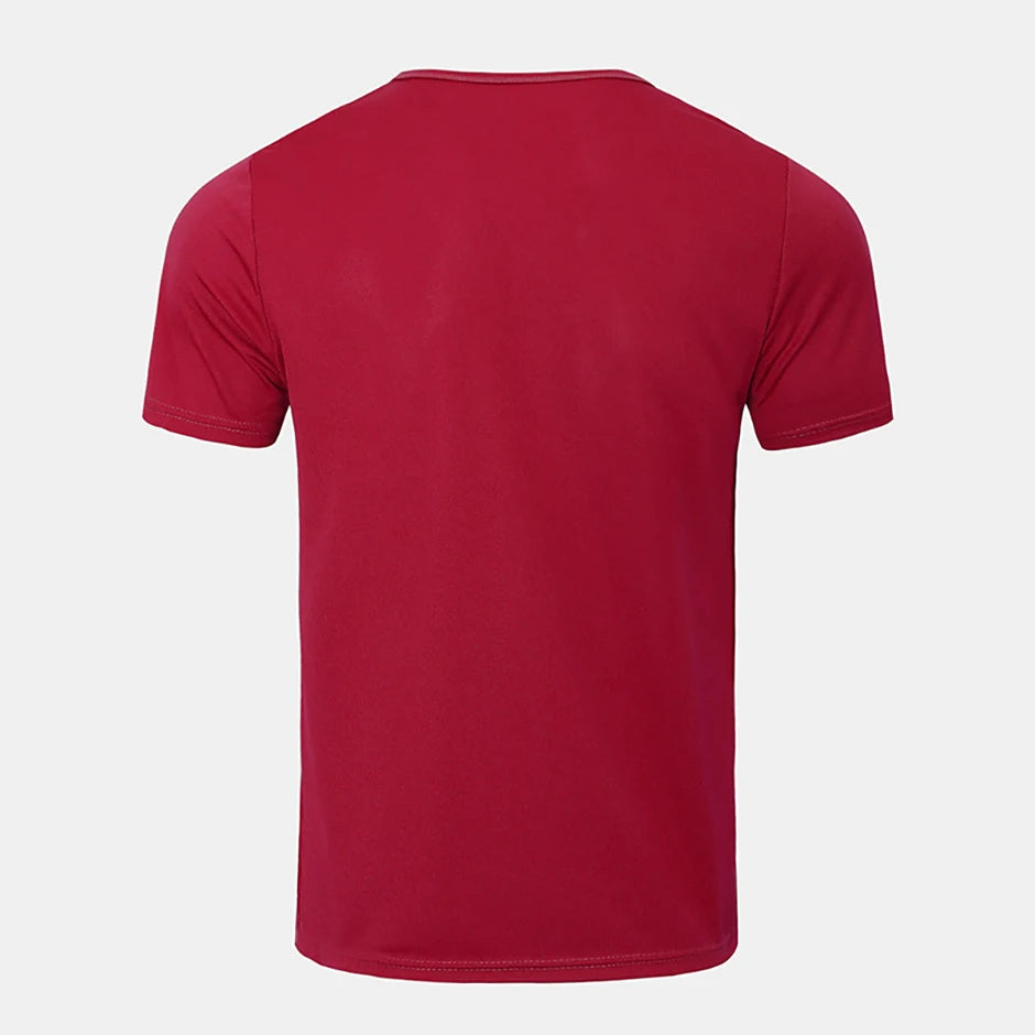 6/4 Pcs Men's Summer Multicolor Quick-drying Sports Short-sleeved Youth Running Fitness Basketball Football Breathable T-shirt