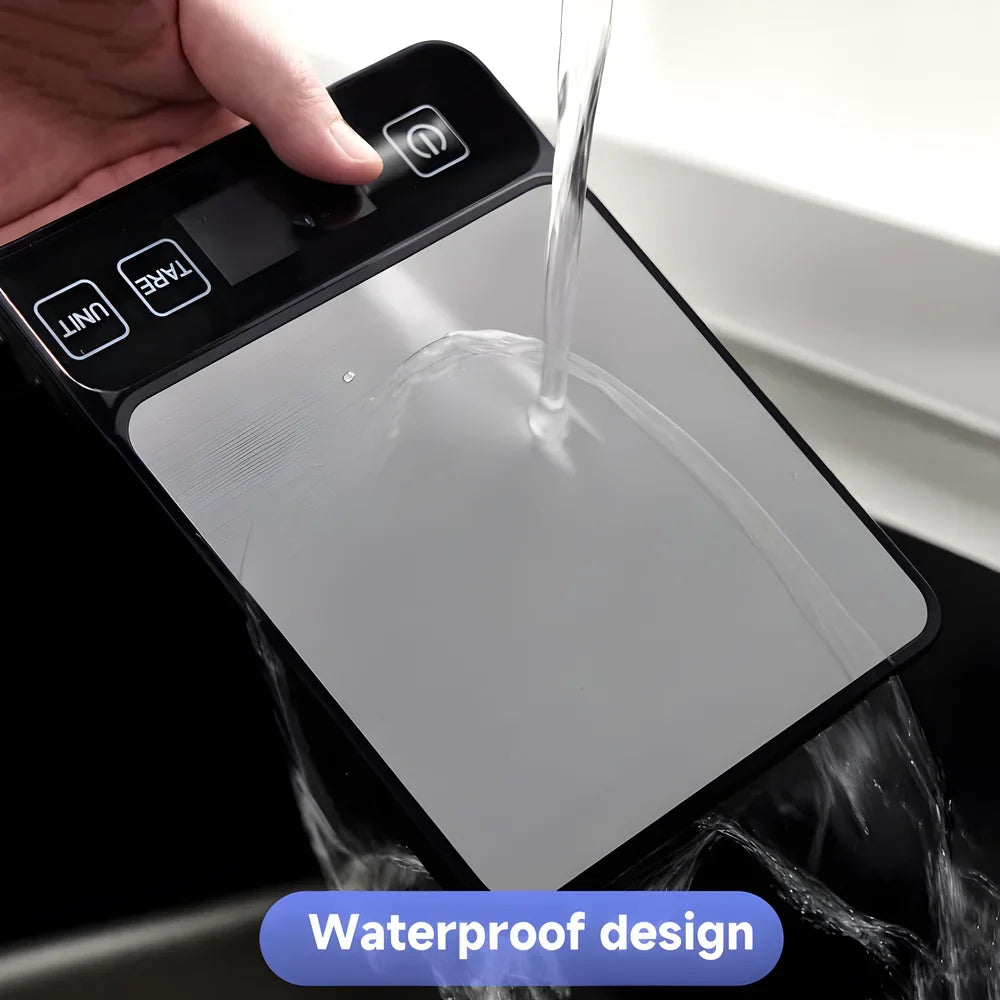 Báscula de cocina de 10 kg con pantalla digital LCD, báscula electrónica de mesa para hornear, báscula de peso en gramos para dieta personal saludable