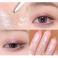 Liquid Eyeliner Lying Silkworm Pen Matte Shadow Crease Brightening Quick-dry Tea Brown Pen Glitter Cute Eye Bags Aegyo-sal